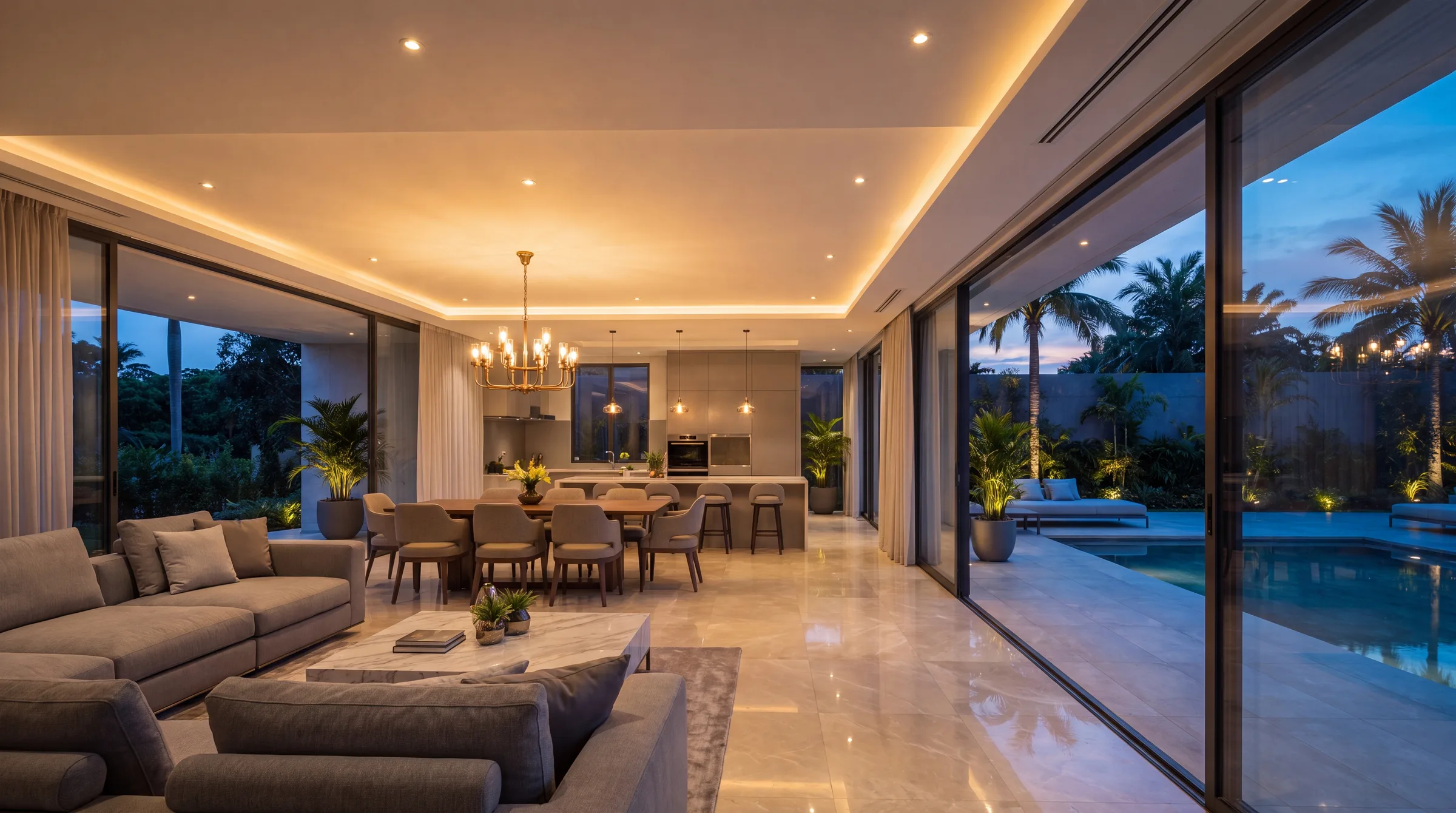 Open-plan living